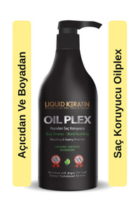 Liquid Keratin Oil Plex ( 500ml ) Saçı Yakmadan Açmak Için