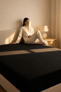 صورة المنتج ذات الصلة Bella Home أطقم ملاءات سرير مزدوج