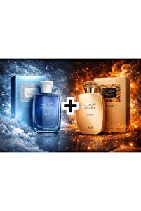 Rasasi Hawas Ice ve Hawas Elixir Edp 100 ml Unisex Parfüm 2'si Bir
