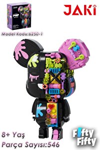 Vagonlife Jaki Maker Pop Mıknatıs Ayı -JK6250-1(546 Parça) Oyuncak