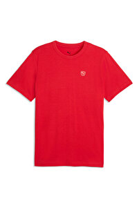 Puma Ess Elevated Erkek Kırmızı Günlük Stil T-Shirt 69570311