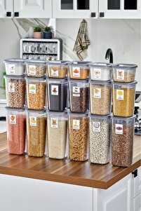 Comprox Vip Ahmet Etiketli 18'li Kumsal Kare Saklama Kabı Seti