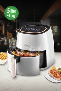 Kiwi KiwiDijital Yağsız Fritöz Air Fryer 5 Lt - Fiyatı