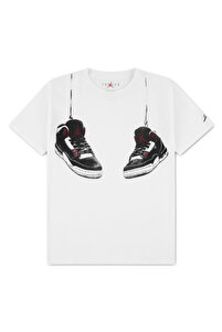 Nike JORDAN AJ3 SHOE STRINGS ERKEK ÇOCUK TİŞÖRT 95F483 95F483-001