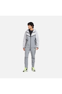 Nike Tech Erkek Dokuma Tam Fermuarlı Rüzgar Geçirmez Bol Kesim
