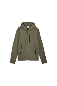 Puma Pumatech Full-Zip Hoodie Dk Erkek Günlük Ceket 63441581 Yeşil