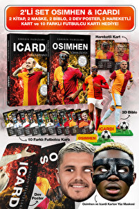 テニス実践DVD Vol. 35, 56, 80, 83 Parodi Yayınları Osimhen, Icardi 2li Set Futbolcu Kitabı - 3D