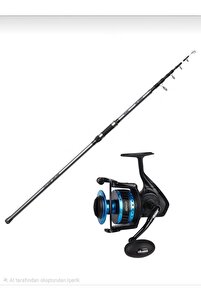 Okuma Alaris Tele Surf 420 cm 100-200 gr Surf Kamışı- Azores ZXP