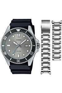 Casio MDV-107 Bill Gates Saati Çelik Kordon Hediyeli - Fiyatı