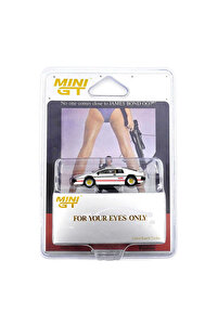HOT WHEELS Mini GT 1/64 Lotus Esprit Turbo White 