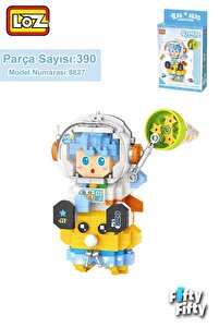 Vagonlife LOZ Micro Block Serisi Mavi Astronot 390 Parça Oyuncak