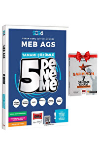 Yargı Yayınları 2026 MEB-AGS Tüm Dersler Tamamı Çözümlü 5 Deneme