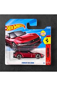 HOT WHEELS Ferrari 12Cilindri Kırmızı 2026 1:64 Diecast Model