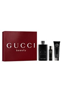 Gucci Guilty Pour Homme Edp 90 Ml + Shower Gel 50 Ml + Edp 15 Ml