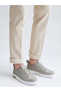 Voyager V26YA-E327 Haki Microfiber Kumaş Erkek Günlük Sneaker