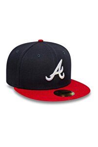 NEW ERA Atlanta Braves Authentic On Field Home Navy 59FIFTY Cap ID