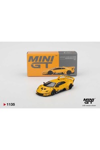 mini gt 1/64 1135 LB-Silhouette WORKS MURCIELAGO GT Evo Yellow