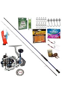 Oslo Okuma Safyre 2500 206mm 0,5-6gr Daiwa Samurai Lrf Olta Takımı