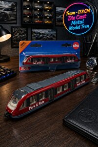 TOYFEST Siku 1646 Tram Metal Model Tramvay Park & Ride Koleksiyon