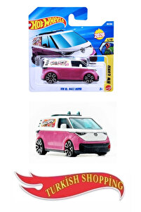 HOT WHEELS 2025 Case 1:64 Ölçek Vw Id Buzz Bomb Transporter
