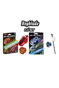 Beyblade Delüks Set Soar Phoenix + Sword Dran İkili fırlatıcılı