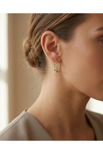 Related product image Siya Silver Steel Earrings
