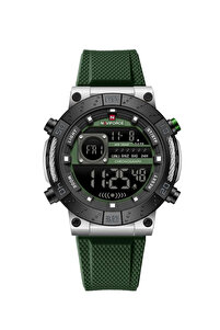 Naviforce Moda Erkekler Dijital Asker i Su Geçirmez Spor Kronograf