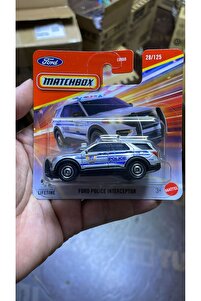 HOT WHEELS Matchbox Ford Police Interceptor Polis Arabası Metal