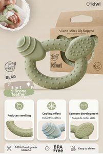 Related product image Kiwi Teether and Baby Rattle