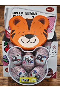 Zaini Hello Kitty Glutensiz Çikolatalı Sürpriz Yumurta 5 Adet