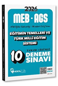 hoca kafası yayınları Hoca Kafası 2026 MEB-AGS Eğitimin Temelleri
