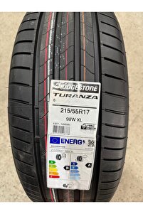 Bridgestone / 215/55R17 (TURANZA 6) 2026 YAZ LASTİĞİ (1 ADET