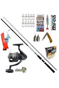 Okuma Revenger Rv-40 Daiwa Sweepfire 210cm 10-30gr Spin Olta
