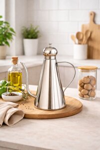 morponi Paslanmaz Çelik Inox Yağlık & Sosluk 1000 Ml 1 Adet