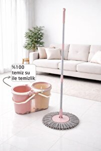 Vip Ahmet Vipset Twister Mop Temizlik Seti %100 Temiz Su Şeffaf 20