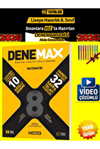 Hız ve Renk Yayınları Hız Yayınları 8. Sınıf LGS Denemex Matematik