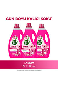 Cif Zemin Temizleyici Sakura 2500 ml x3 - Fiyatı, Yorumları