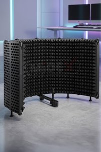Midex Pf-43 Mikrofon Ses Yalıtım Izolasyon Paneli 5 Bölümlü Ayaklı