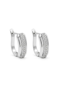 Related product image Siya Silver Steel Earrings
