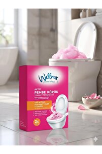 Wellnax Aktif PEMBE KÖPÜK Tuvalet Klozet Temizleyici 2x100 gr THE