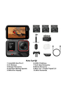 Insta360 Ace Pro 2 8K Aksiyon Kamerası İçerik Üretici Kiti – Leica