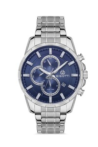 Bigotti Milano Bigotti BG.1.10380.3 Tüm Fonksiyonları Aktif Çelik