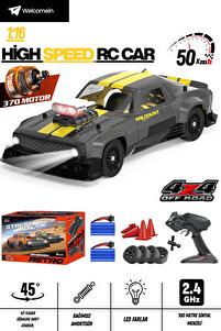 RCMoDELEX MEX D110 1/10 キット welcomein 50Km/H 1:16 4X4 Elektrikli RC Araba 2in1 Drift Yedek