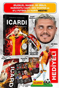 Parodi Yayınları Icardi Futbolcu Kitabı - Bileklik, Maske, 3D