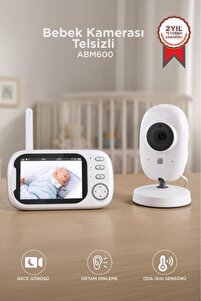 Torima Bebek Kamerası Telsiz Monitörlü Full Hd Smart Ip Güvenlik