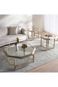 صورة المنتج ذات الصلة PAN HOME طاولات قهوة وسطية