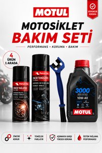 Motul 3000 10W-40 4T 1L Mineral Motosiklet Yağı ve Zincir Bakım