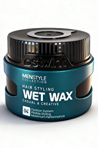 Ostwint Profesyonel Saç Şekillendirici Wet Wax, Doğal Ve Güçlü