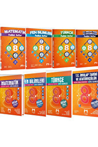 Mozaik Yayınları 8. Sınıf LGS Matematik Fen Bilimleri Türkçe