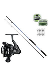 DAIWA Samurai 270cm 10-35gr - Okuma Acuador 4000 Spin Olta Seti